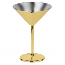 Cocktailbecher Martinikelch Gold