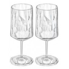 Kunststoff Weinglas Koziol Superglas CLUB No.4 zu 2 Stück