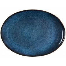 Platte oval Bitz Dark Blue