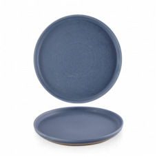 Teller flach Chefs Walled Plate Churchill Emerge Oslo Blue