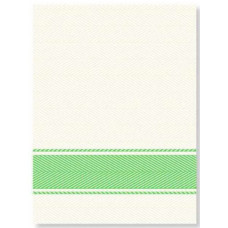 Servietten Bio Canvas green 1/4-gefalzt